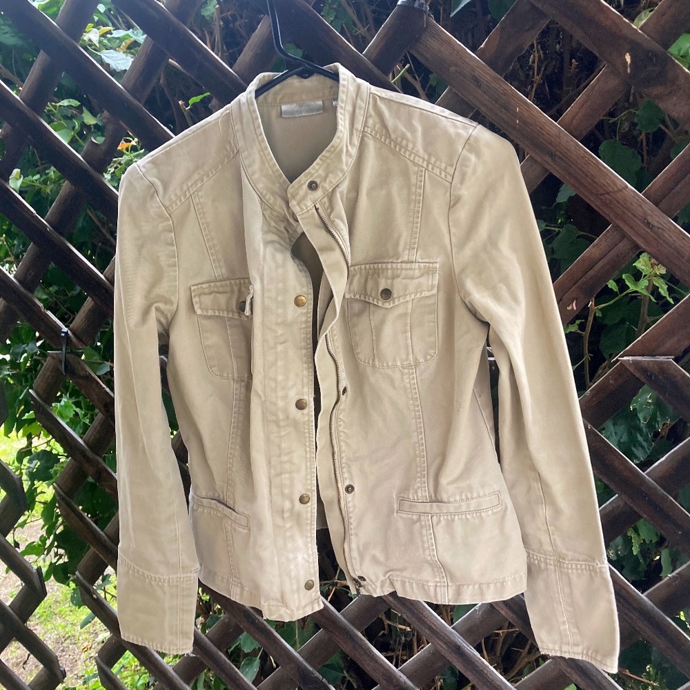 Halogen Vintage Khaki Jacket